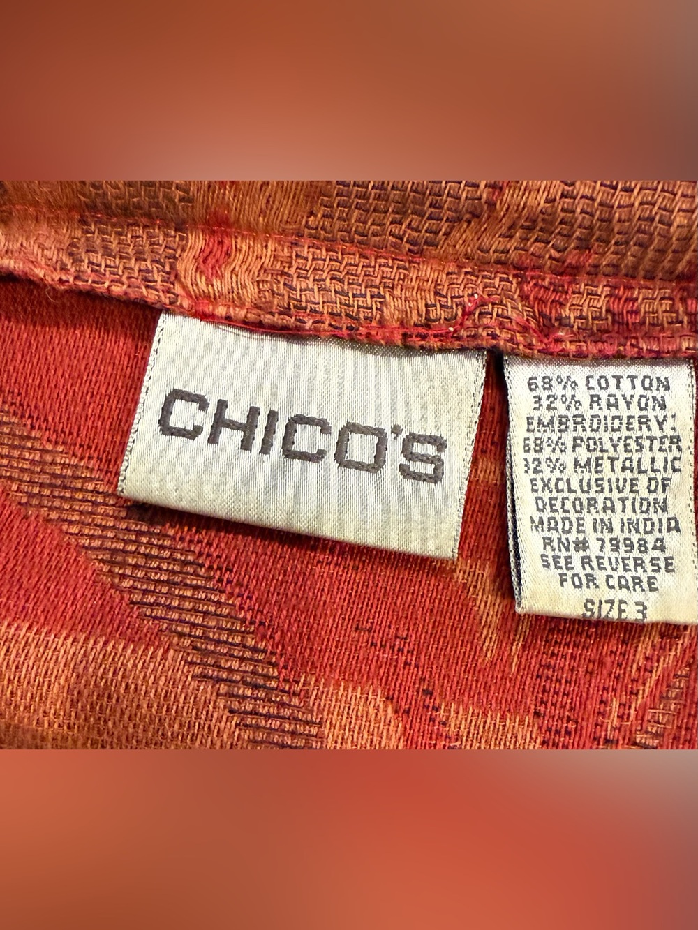 Chico's Boho Tunic - Picture 2 of 3